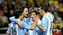梅西进入阿根廷国家队