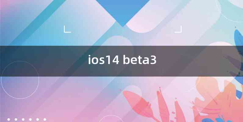 ios14 beta3